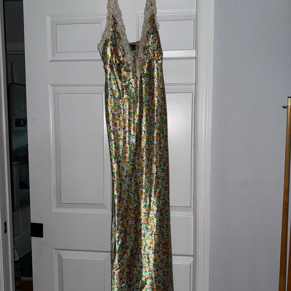 Wild Fable Multicolor Floral Maxi Dress